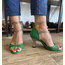 green gold t strap latin dance shoea