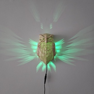 Baykuş Gece Lambası – JetJest 3D İllüzyon RGB LED Lamba