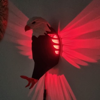 JetJest Kartal LED Gece Lambası – RGB, Kumandalı