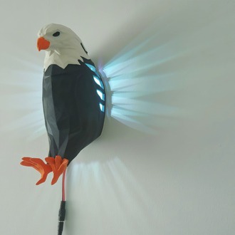 JetJest Kartal LED Gece Lambası – RGB, Kumandalı