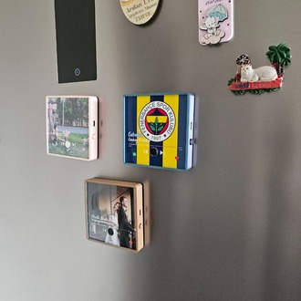 JetJest Aile/Çocuk Temalı Kişiye Özel Müzikli Magnet