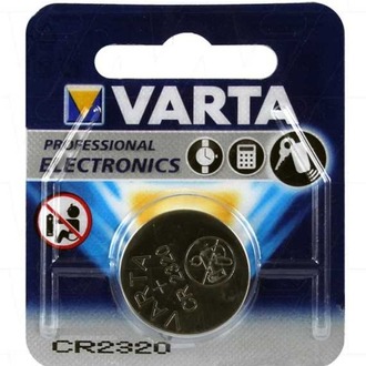 1 adet Varta CR2320 6320 pil 3V 3 Volt Lithium Lityum cell batteries battery jetnetcomtr