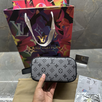 •Louis vuitton Gray El Çantası