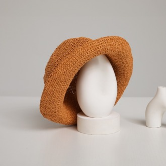 Raffia Bucket Hat