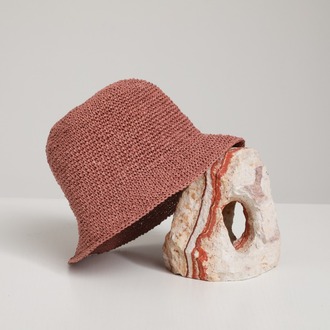 Raffia Bucket Hat