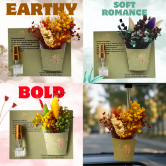Esen Bloom Araç Kokusu – Kurutulmuş Çiçek Buketi