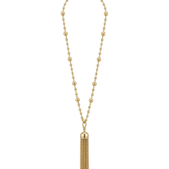 Bead tassel kolye