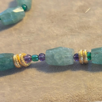 Boho chic kolye
