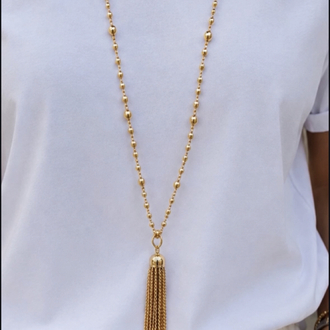 Bead tassel kolye