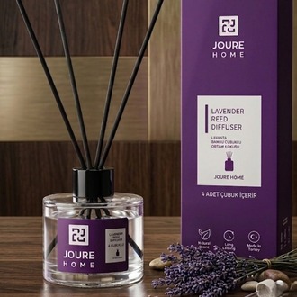 Lavender Reed Diffuser - Lavanta Bambu Çubuklu Ortam Kokusu