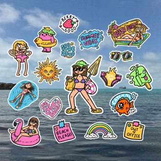 Sticker Pack (summer edt)