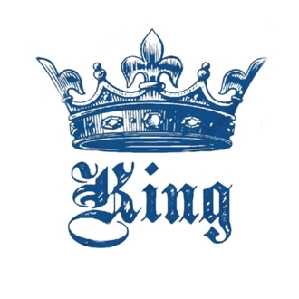 Yarı Kalıcı Orta Boy King Taç dövmesi