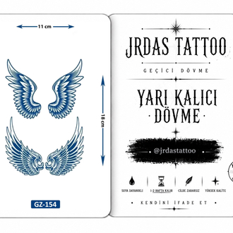 KANAT FİGÜRLÜ DÖVME 