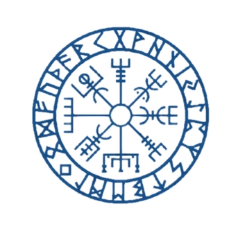 İskandinav Vegvisir Motifi Dövme – Yön, Koruma ve Güçlü Bir Yolculuğun Sembolü!