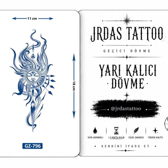 GÜNEŞ GEÇİCİ DÖVME 