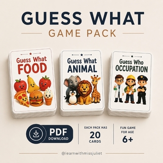 Guess What Game! PDF