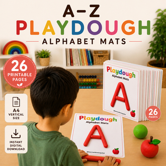 A-Z Playdoughmats (PDF)