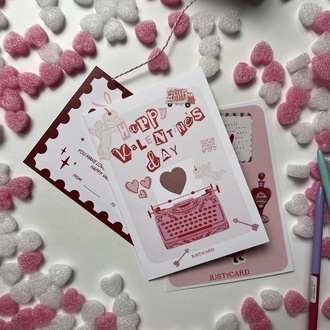 Valentine’s Day Scratch Card Set