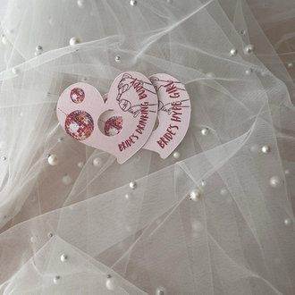 Bride kadeh aksesuarı ( 12 adet )