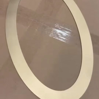 Oval Metal Çerçeve Seti | Dekoratif Duvar Çerçevesi | Mat Gold & Siyah