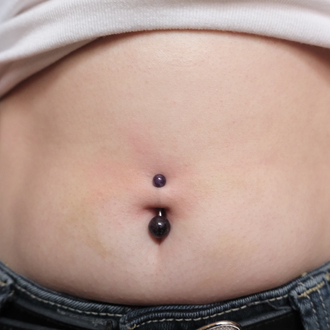 Aventurin Navel Piercing - Aley X Kaaida