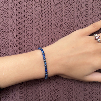 Lapis Lazuli 4 mm Bileklik