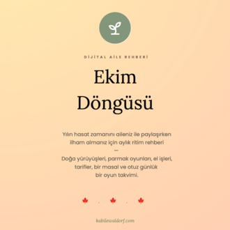 Dijital Aile Rehberi - Ekim Döngüsü