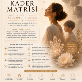 DERİN (DETAYLI) ✨ KADER MATRİSİ ANALİZİ