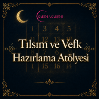 Tılsım ve Vefk Hazırlama Atölyesi