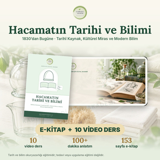 Hacamat Eğitim Seti: Hacamatın Tarihi ve Bilimi (10 Ders + E-Kitap)
