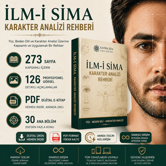 İLM-İ SİMA Karakter Analizi Rehberi | 273 Sayfa | 126 Görsel | PDF Dijital E-Kitap