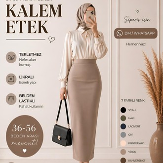 3 ADET KALEM ETEK (7 RENK SEÇENEKLERİ AÇIKLAMA VE KAYDIRMALI GÖRSELLERDE)