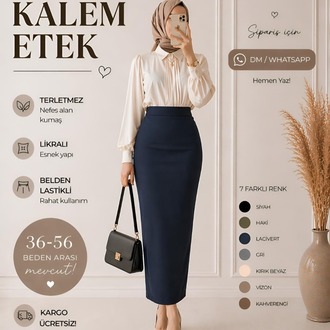 2 ADET KALEM ETEK (7 RENK SEÇENEKLERİ AÇIKLAMA VE KAYDIRMALI GÖRSELLERDE)