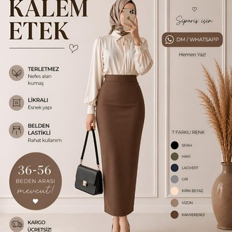 3 ADET KALEM ETEK (7 RENK SEÇENEKLERİ AÇIKLAMA VE KAYDIRMALI GÖRSELLERDE)