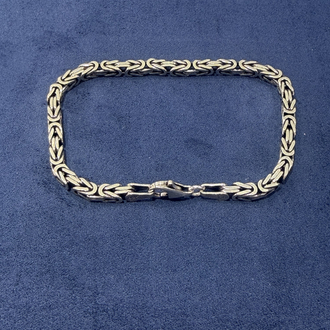 Kare kral bileklik 4 mm