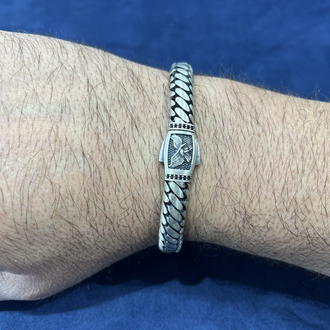 İtalyan kartal bileklik 8,5 mm