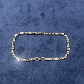 Kare kral bileklik 2,4 mm