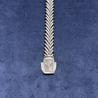 İtalyan balık sırtı Kartal model bileklik 11 mm