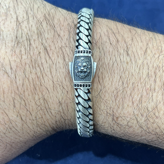 İtalyan aslan bileklik 8,5 mm