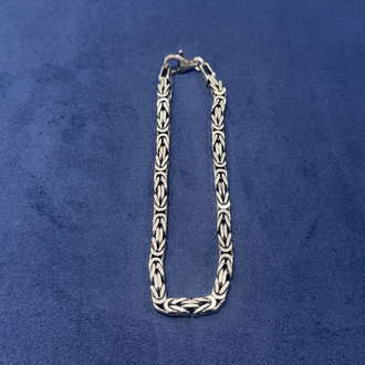 Kare kral bileklik 4 mm
