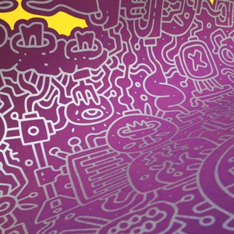 Silkscreen Print Ship, Edition of 21