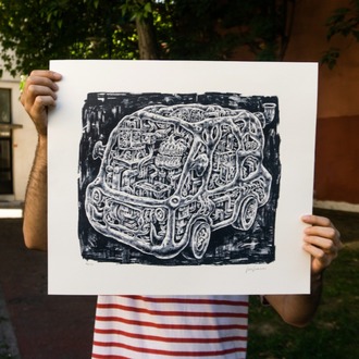 3 Silkscreen Print, Edition of 30