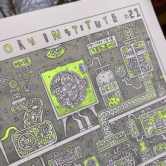 Roboratory Institute, Silkscreen Print - Edition of 10