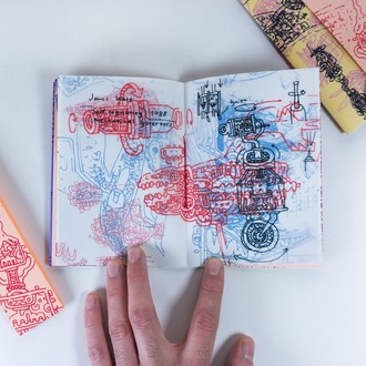 Skectbook, Silkscreen Print Artbook, Edition of 50