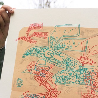 Silkscreen Print, Edition of 20