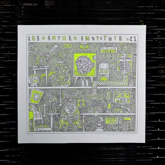 Roboratory Institute, Silkscreen Print - Edition of 10
