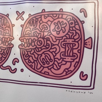 Silkscreen Print, Edition of 27
