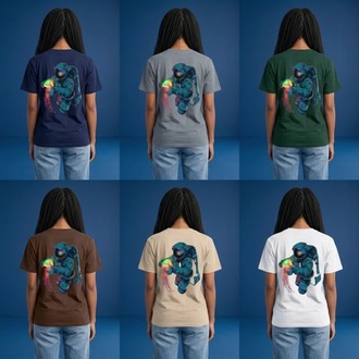 Astronot Oversize T-Shirt