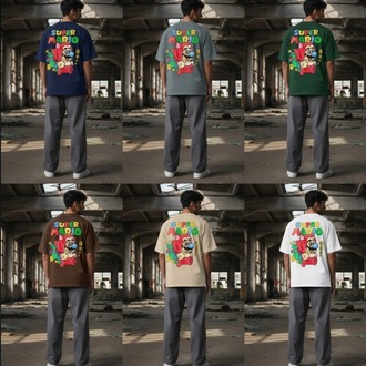 Super Mario Oversize T-Shirt
