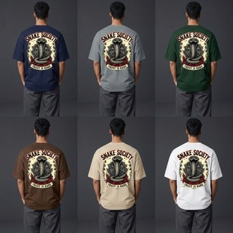 Snake Society Oversize T-Shirt